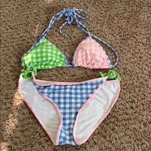 Vineyard Vines plaid bikini